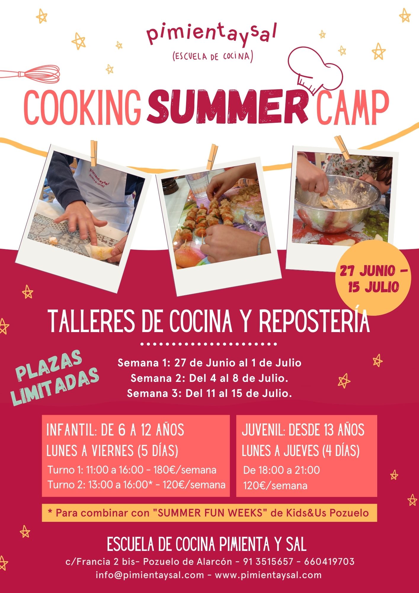Cooking Summer Camp 2022